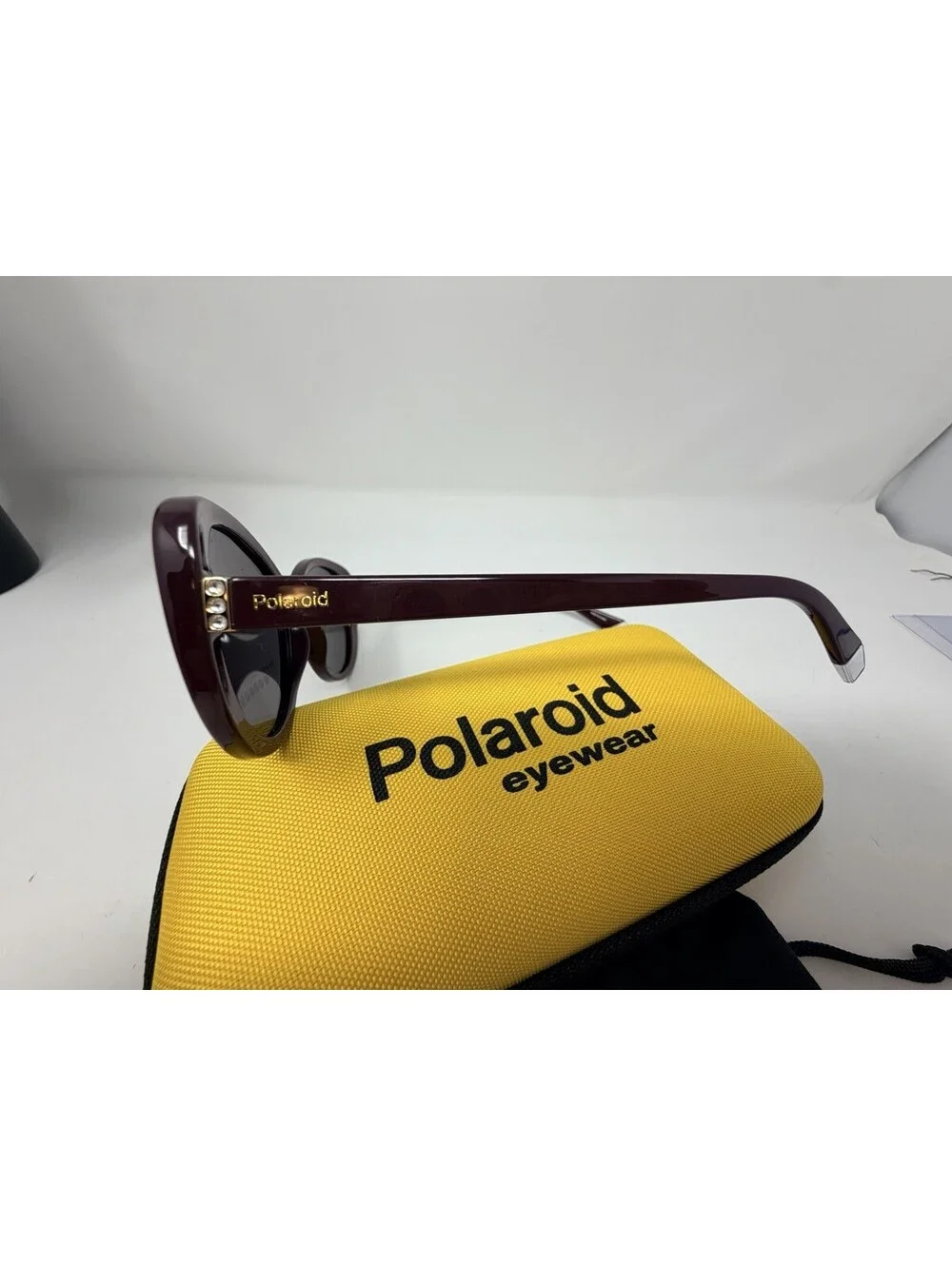 Polaroid PLD 4154/S/X LHF (M9) Burgundy/Grey Polarized Sunglasses